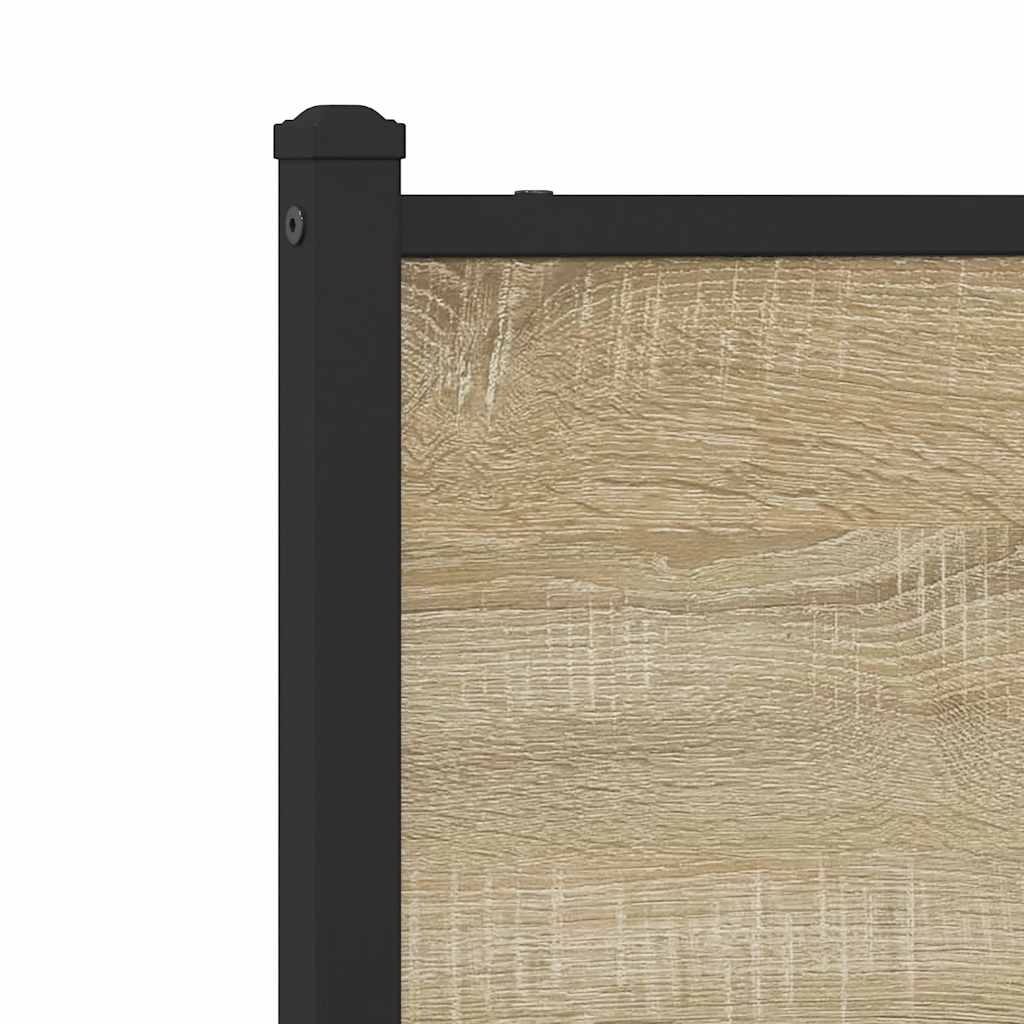 sengeramme uden madras 150x200 cm metal sonoma-eg