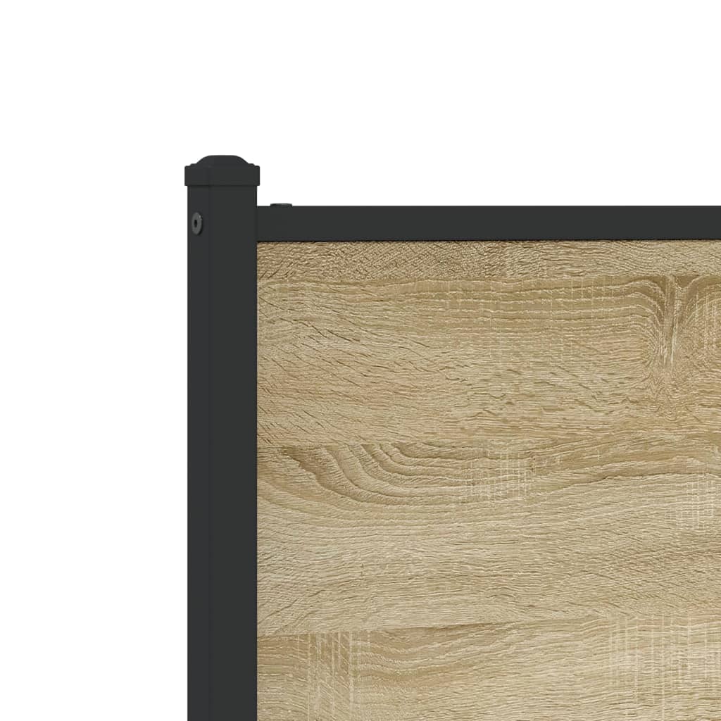 sengeramme uden madras 90x200 cm metal sonoma-eg