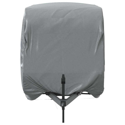 overtræk til campingvogn 550x250x220 cm ikke-vævet stof grå