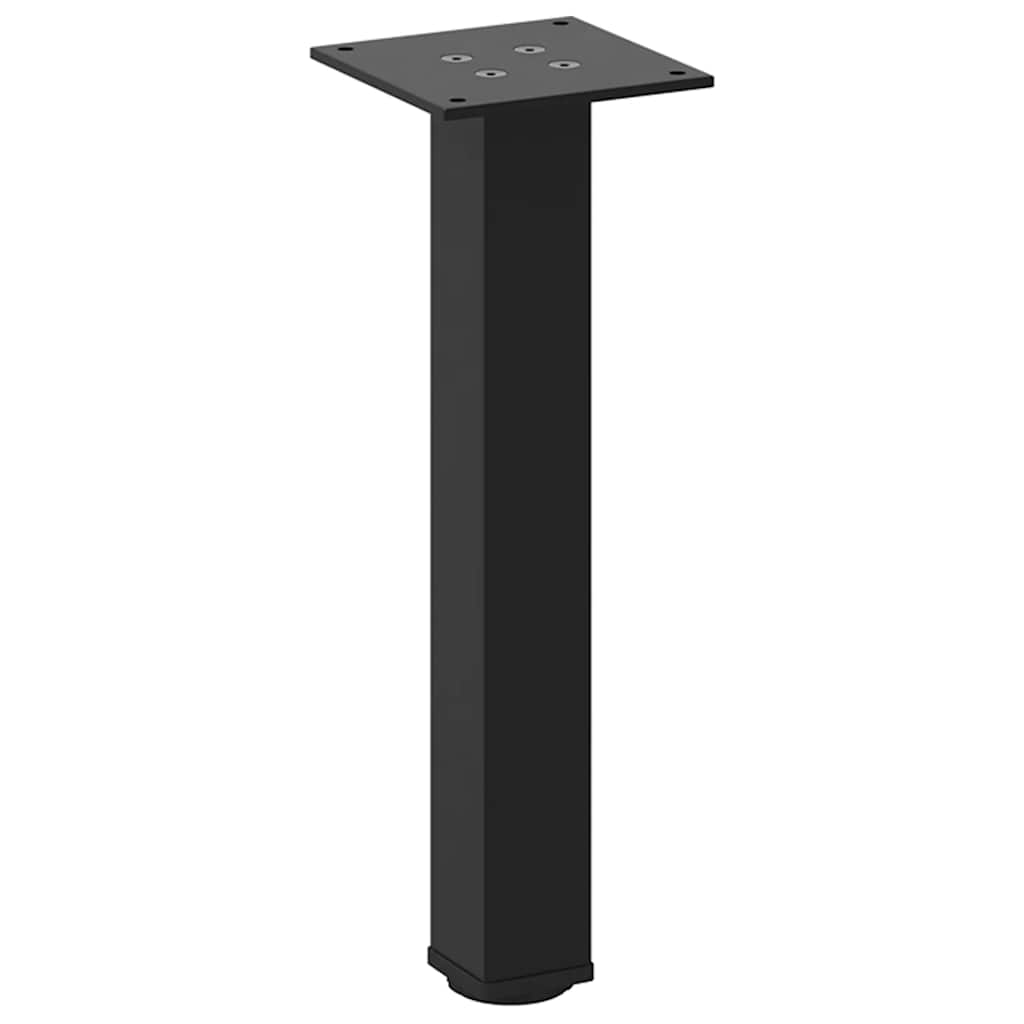 sofabordsben 4 stk. sort 30-32 cm stål