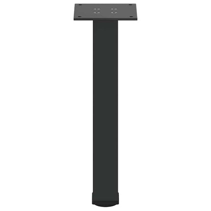sofabordsben 4 stk. sort 30-32 cm stål