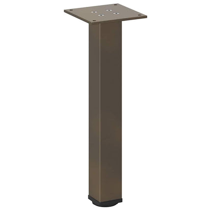 sofabordsben 4 stk. naturstål 42-44 cm stål