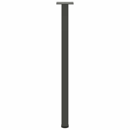 konsolbordben 4 stk. antracit 72-74 cm stål