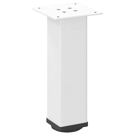 sofabordsben 4 stk. hvid 30-32 cm stål