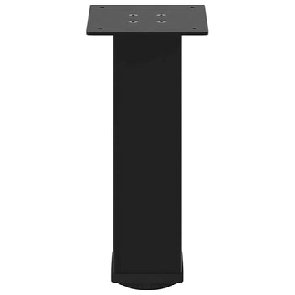sofabordsben 4 stk. sort 42-44 cm stål