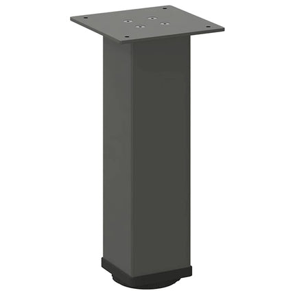 sofabordsben 4 stk. antracit 42-44 cm stål