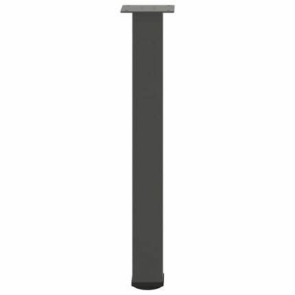 konsolbordben 4 stk. antracit 72-74 cm stål