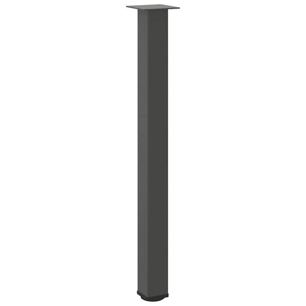 barbordsben 4 stk. antracit 100-102 cm stål