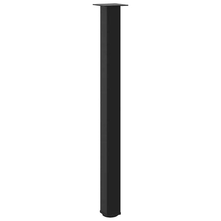 barbordsben 4 stk. sort 110-112 cm stål