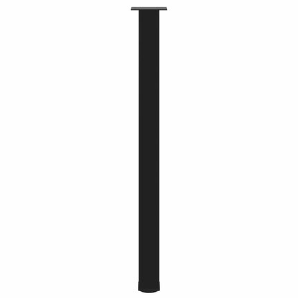 barbordsben 4 stk. sort 110-112 cm stål