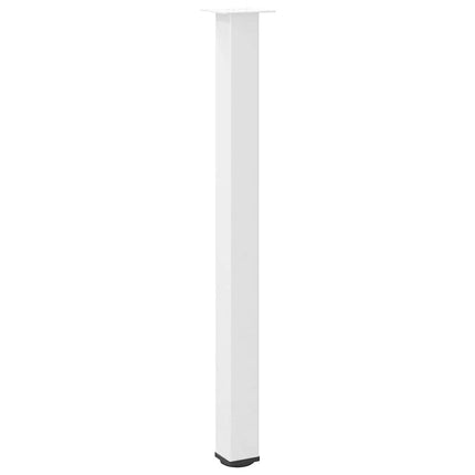 barbordsben 4 stk. hvid 110-112 cm stål