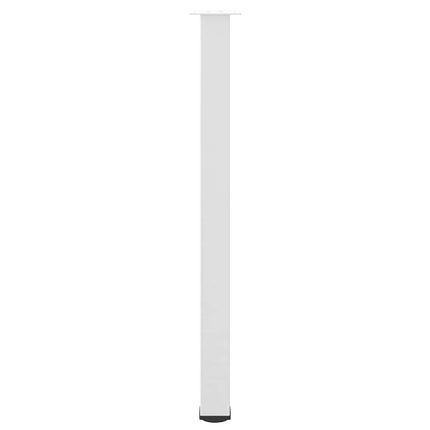 barbordsben 4 stk. hvid 110-112 cm stål