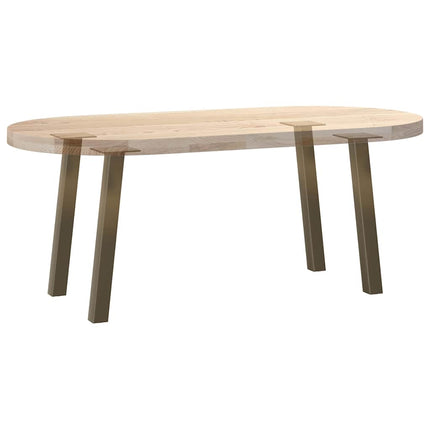 sofabordsben 4 stk. naturstål 30 cm stål