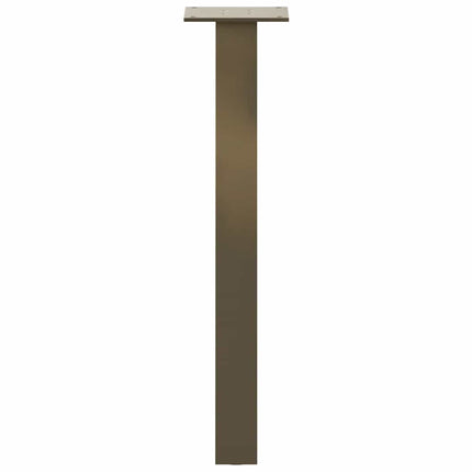 sofabordsben 4 stk. naturstål 42 cm stål