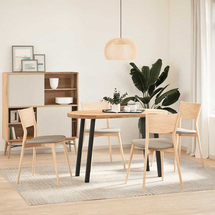 konsolbordben 4 stk. sort 72 cm stål