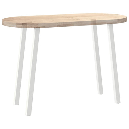 konsolbordben 4 stk. hvid 72 cm stål