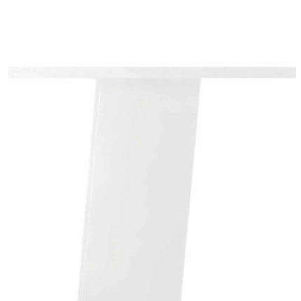 konsolbordben 4 stk. hvid 72 cm stål