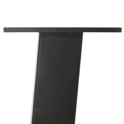 konsolbordben 4 stk. antracit 72 cm stål