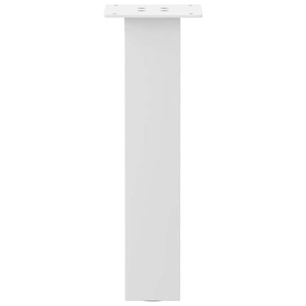 sofabordsben 4 stk. hvid 42 cm stål