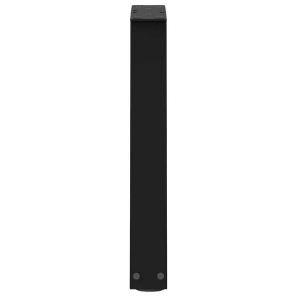 sofabordsben V-formet 2 stk. sort 28 x (42-43,3) cm stål
