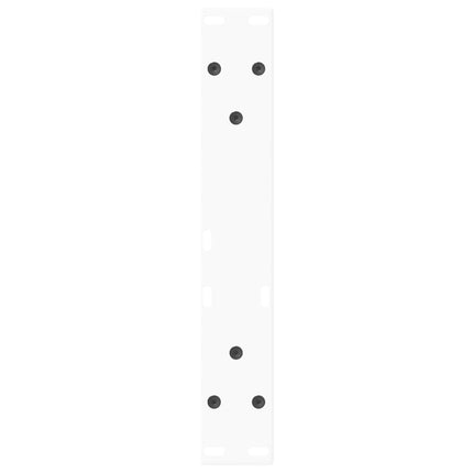sofabordsben V-formet 2 stk. hvid 28 x (42-43,3) cm stål