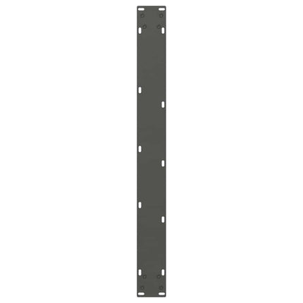 spisebordsben V-formet 2 stk. antracit 80x(72-73,3) cm stål