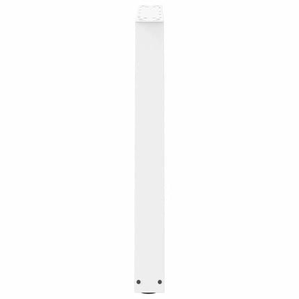 spisebordsben V-formet 3 stk. hvid 70 x (72-73,3) cm stål