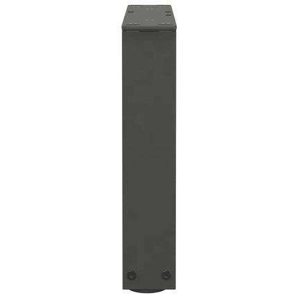 sofabordben V-formet 2 stk. antracit 30x(30-31,3) cm stål