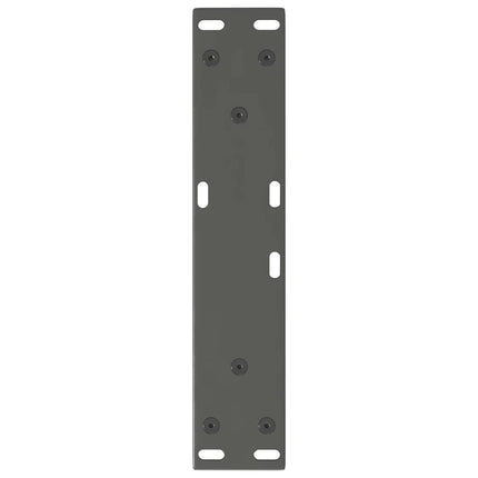 sofabordben V-formet 2 stk. antracit 30x(30-31,3) cm stål
