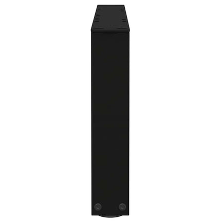 sofabordsben V-formet 2 stk. sort 50x(30-31,3) cm stål