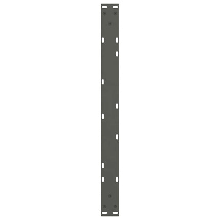 sofabordsben V-formet 2 stk. antracit 70x(30-31,3) cm stål