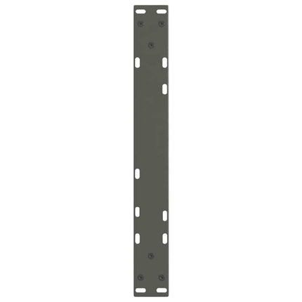 sofabordsben V-formet 2 stk. antracit 60x(42-43,3) cm stål