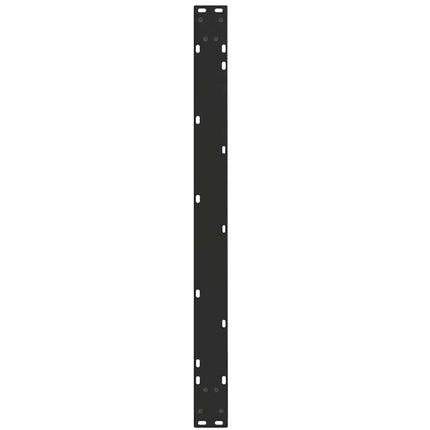 spisebordsben V-formet 2 stk. sort 100x(72-73,3) cm stål