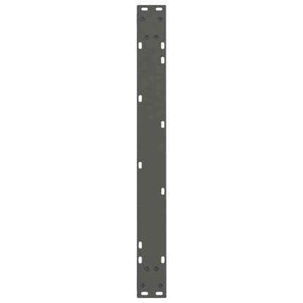 spisebordsben V-formet 3 stk. antracit 80x(72-73,3) cm stål