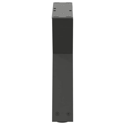sofabordsben 2 stk. antracit 40x(30-31,3) cm stål
