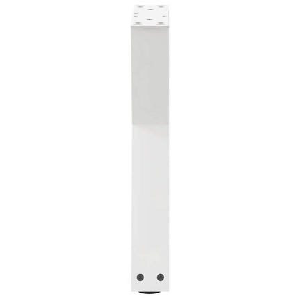 sofabordsben 2 stk. hvid 38 x (42-43,3) cm stål