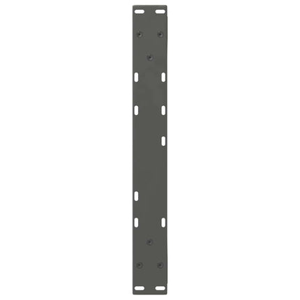sofabordsben 2 stk. antracit 50x(42-43,3) cm stål