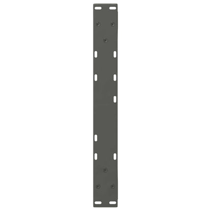 sofabordsben 2 stk. antracit 60 x (42-43,3) cm stål