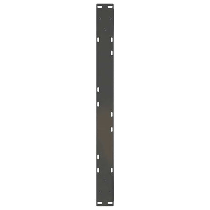 sofabordsben 2 stk. antracit 70 x (42-43,3) cm stål