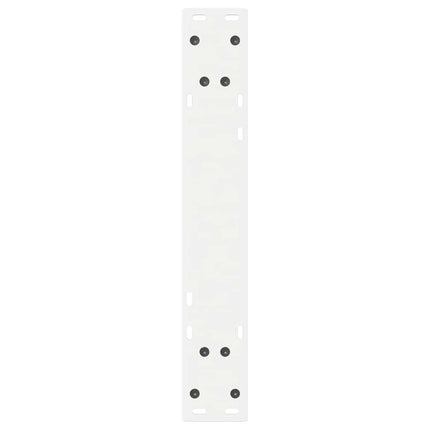 spisebordsben 2 stk. hvid 50x(72-73,3) cm stål