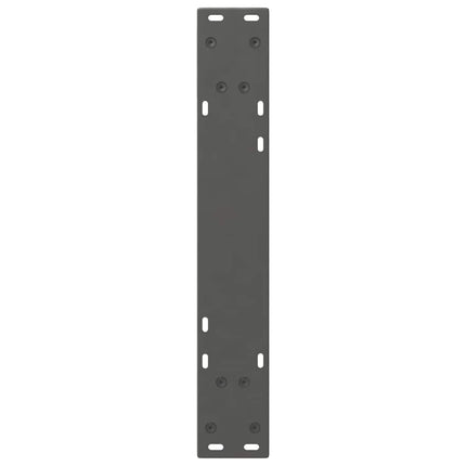 spisebordsben 2 stk. antracit 50x(72-73,3) cm stål