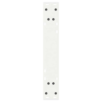 spisebordsben 2 stk. hvid 60 x (72-73,3) cm stål