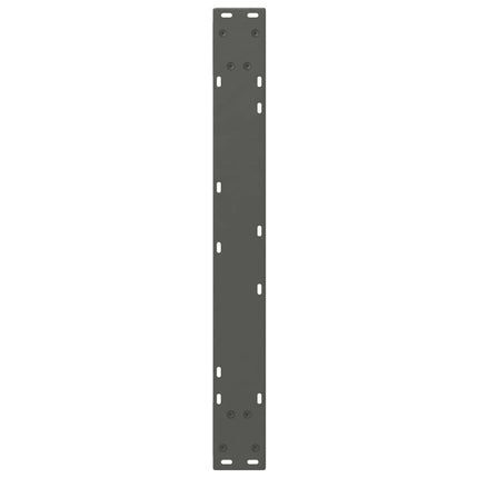 spisebordsben 2 stk. antracit 80 x (72-73,3) cm stål