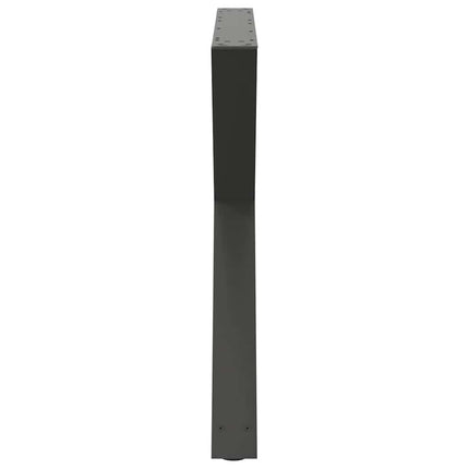 spisebordsben 2 stk. antracit 90 x (72-73,3) cm stål