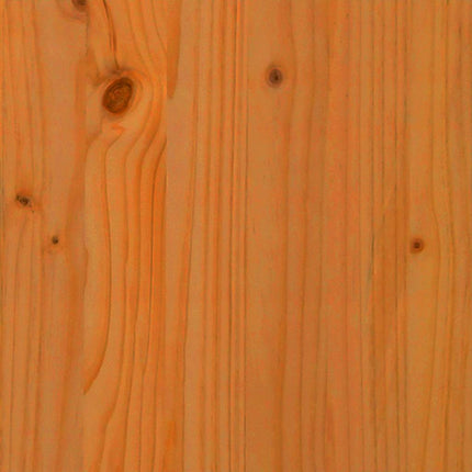 Udendørs bænk Brun 119 x 44 x 76 cm Massiv fyrretræ