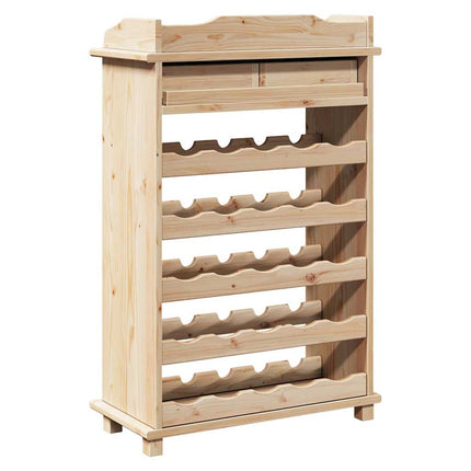 Vinfad Naturfarvet 58 x 28 x 90 cm Massiv Fyrretræ