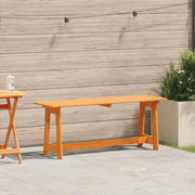 Udendørs bænk Brun 119 x 37 x 47 cm Massiv fyrretræ