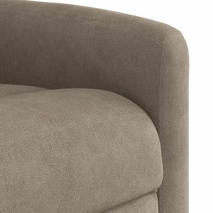 løftestole mikrofiberstof gråbrun