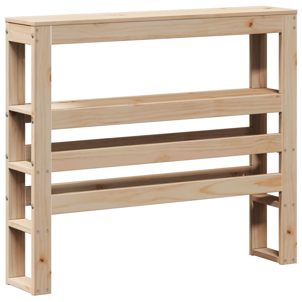 seniorseng med sengegavl 90x200 cm massivt fyrretræ