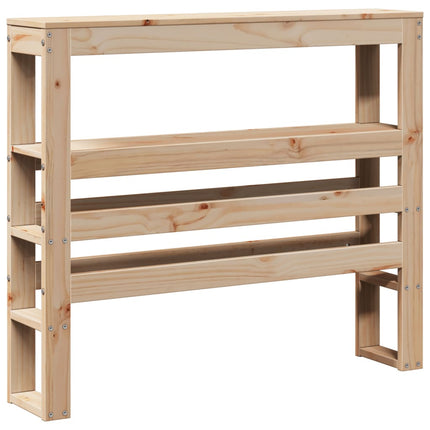 sengeramme uden madras 90x200 cm massivt fyrretræ